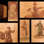 1788 COSTUMES Dress Illustrated Clothing Persia ARABIA Tibet Java Serbia Armenia