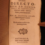 1577 JESUIT Confessional Antwerp Belgium Confession Methodus Confessionis RARE