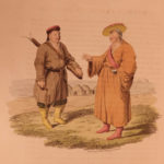 1810 RUSSIA Costume of Russian Empire Color Illustrated Clothing Travel Voyages