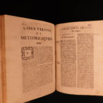 1644 1st ed Meteorologia Resta Meteorology Weather Physics Earthquake Aristotle