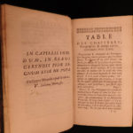 1690 1st ed History of WIGS & Headwear Hats Perruques French Clergy Jean Thiers