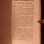 1690 1st ed History of WIGS & Headwear Hats Perruques French Clergy Jean Thiers