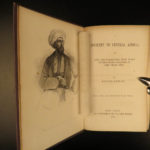 1854 1ed Journey to Central Africa EGYPT Sudan Ethiopia MAP Nile Bayard Taylor