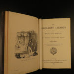 1882 Ingoldsby Legends Occult Ghosts Devils Illustrated Cruikshank Abracadabra