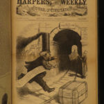 1875 Harper’s Weekly PT Barnum Indians White SLAVES Gn Sheridan Illustrated HUGE