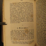 1847 1ed Das Kloster Scheible Occult Fairy Tales Superstitions PAGAN Calendar