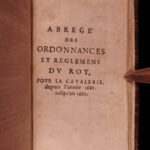 1669 Cavalry Captain Duties French Military WAR Brigadiers Horses Birac