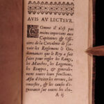 1669 Cavalry Captain Duties French Military WAR Brigadiers Horses Birac