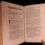 1669 Cavalry Captain Duties French Military WAR Brigadiers Horses Birac