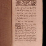 1669 Cavalry Captain Duties French Military WAR Brigadiers Horses Birac