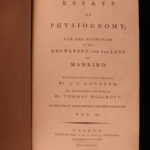 1789 Essays on Physiognomy Caspar Lavater Illustrated Occult Sciences Philosophy