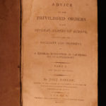 1793 Joel Barlow Privileged Orders French Revolution Thomas Paine + Beer Brewing