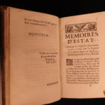 1666 1st ed Queen Marie de Medici Memoirs France Henry IV Louis XIII RARE