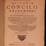 1658 Paolo Sarpi History of Council of Trent Catholic Roman Curia Protestant