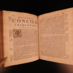 1658 Paolo Sarpi History of Council of Trent Catholic Roman Curia Protestant