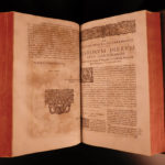 1674 HUGE FOLIO Hospinian De Festis Jewish Roman Greek Turkish Indians Rituals