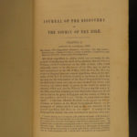 1864 1ed Speke Journal of Discovery of Source of Nile River Egypt Africa MAPS