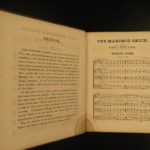 1864 Masonic Choir Sheet Music Hymns Quartet Freemasonry Civil War Military