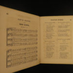 1864 Masonic Choir Sheet Music Hymns Quartet Freemasonry Civil War Military