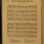 1864 Masonic Choir Sheet Music Hymns Quartet Freemasonry Civil War Military