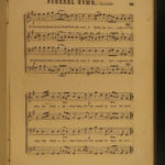 1864 Masonic Choir Sheet Music Hymns Quartet Freemasonry Civil War Military