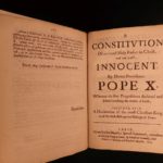 1653 Papal Bull Pope Innocent X Catholic Church France Louis XIV English Latin