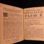 1653 Papal Bull Pope Innocent X Catholic Church France Louis XIV English Latin