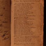1794 Early American POCKET Bible Psalms & Hymns Isaac Watts Joel Barlow RARE