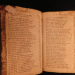 1794 Early American POCKET Bible Psalms & Hymns Isaac Watts Joel Barlow RARE