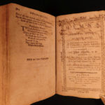 1794 Early American POCKET Bible Psalms & Hymns Isaac Watts Joel Barlow RARE