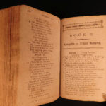 1794 Early American POCKET Bible Psalms & Hymns Isaac Watts Joel Barlow RARE
