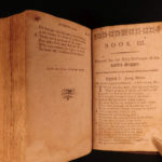 1794 Early American POCKET Bible Psalms & Hymns Isaac Watts Joel Barlow RARE