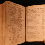 1794 Early American POCKET Bible Psalms & Hymns Isaac Watts Joel Barlow RARE