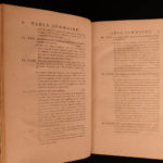 1790 Works of Helvetius De L’Homme Metaphysics Philosophy Nature vs Nurture 5v