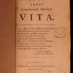 1681 Life of Thomas Hobbes 1ed Leviathan Philosophy Bathurst Blackburne Cowley