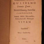 1681 Life of Thomas Hobbes 1ed Leviathan Philosophy Bathurst Blackburne Cowley