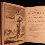 1756 History of Masaniello Revolt in NAPLES Giraffi Dutch Habsburg Spain English