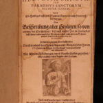 1648 Switzerland 1ed Helvetia Sancta Lives of SAINTS Catholic Constantine Swiss