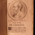 1650 1ed Life of Socrates Xenophon Greek Philosophy Classical French Charpentier