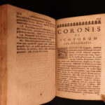 1672 Glasgow Scotland 1ed Thomas Bell Roma Restituta ROME Mythology Emperors