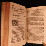 1677 Etienne Pasquier on Jesuit Catechism anti-Catholic Doctrine Mystery French