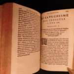 1677 Etienne Pasquier on Jesuit Catechism anti-Catholic Doctrine Mystery French