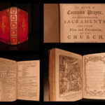 1791 Book of Common Prayer Church of England Bible Psalms Cambridge BEAUTIFUL