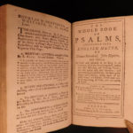 1791 Book of Common Prayer Church of England Bible Psalms Cambridge BEAUTIFUL