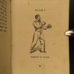 1864 1ed Sparring Self Defense Exercise Civil War Boxing Wrestling Illustrated