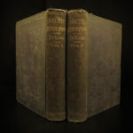 1856 1st ed Elisha Kane Arctic Explorations Voyages Franklin Expedition Map 2v