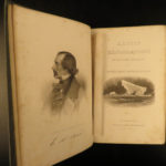 1856 1st ed Elisha Kane Arctic Explorations Voyages Franklin Expedition Map 2v