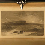 1856 1st ed Elisha Kane Arctic Explorations Voyages Franklin Expedition Map 2v