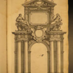 1640 Alexandro Francini Italian Architecture Gardens Fountains Arch Engineering