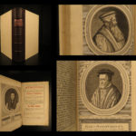 1694 Thomas Cranmer 1ed Memorials England Canterbury Reformation Strype Holbein